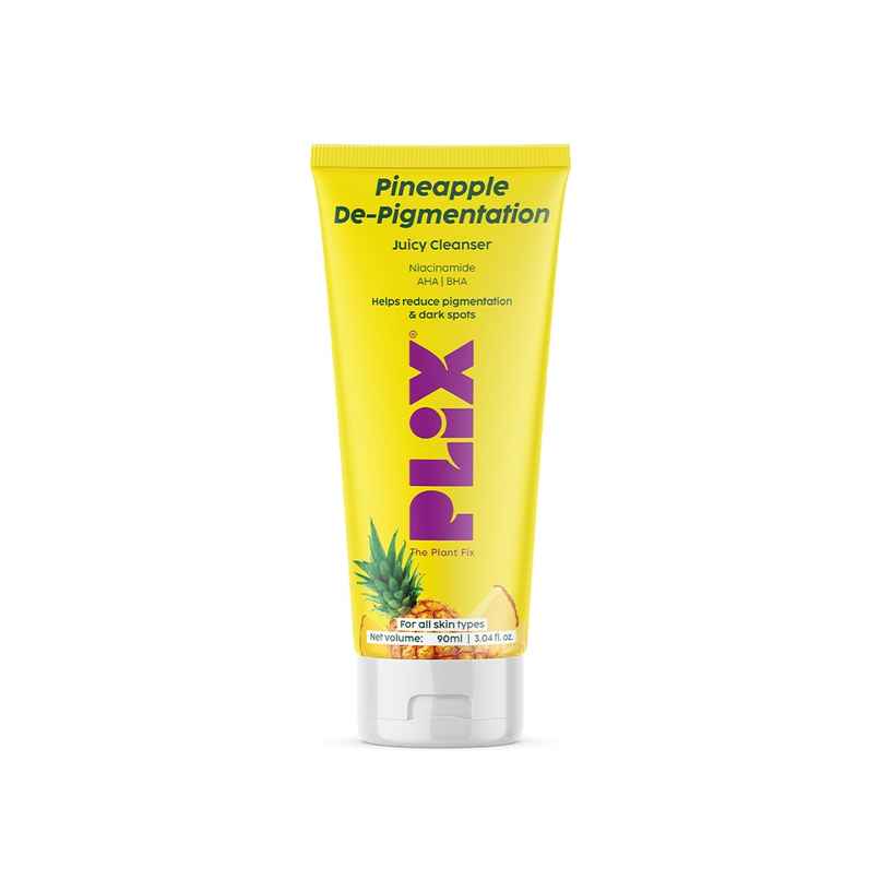 Plix The Plant Fix Pineapple Juicy Cleanser With Niacinamide For De-Pigmentation