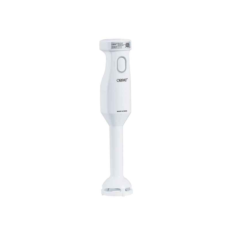 Orpat HHB-100E WOB 250-Watt Hand Blender - White