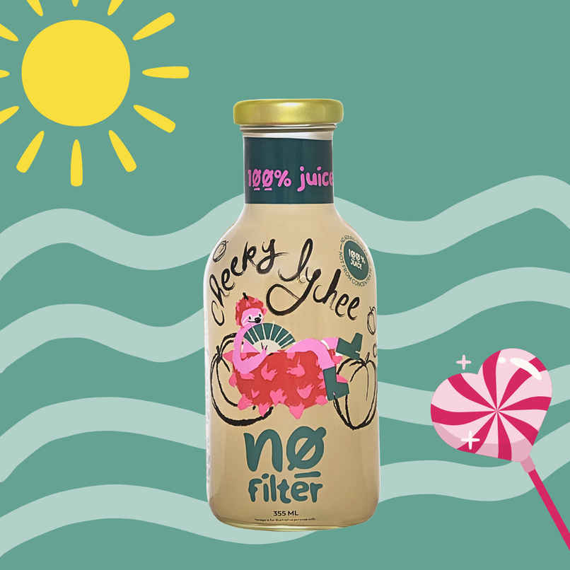 No filter 100% juice lychee