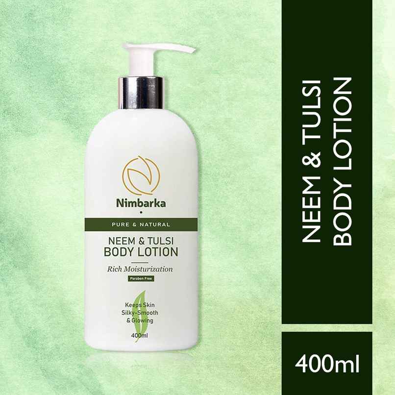 Nimbarka Neem & Tulsi Body Lotion Deep Hydration & Nourishing Formula Soothes & Protects Nimbarka Neem & Tulsi Body Lotion Deep Hydration & Nourishing Formula Soothes & Protects