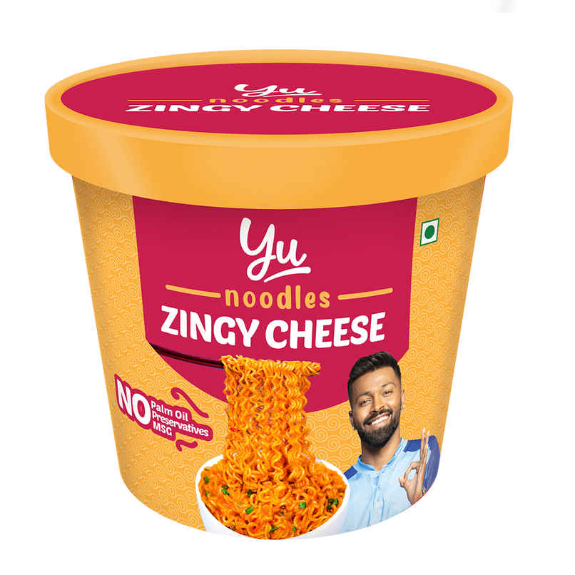 Yu Zingy Cheese Instant Cup Noodles