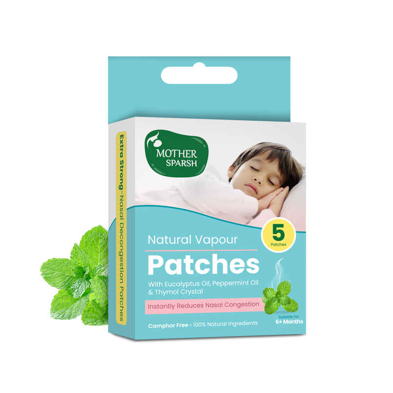 Mother Sparsh Natural Vapour Patches (Pack of 5)