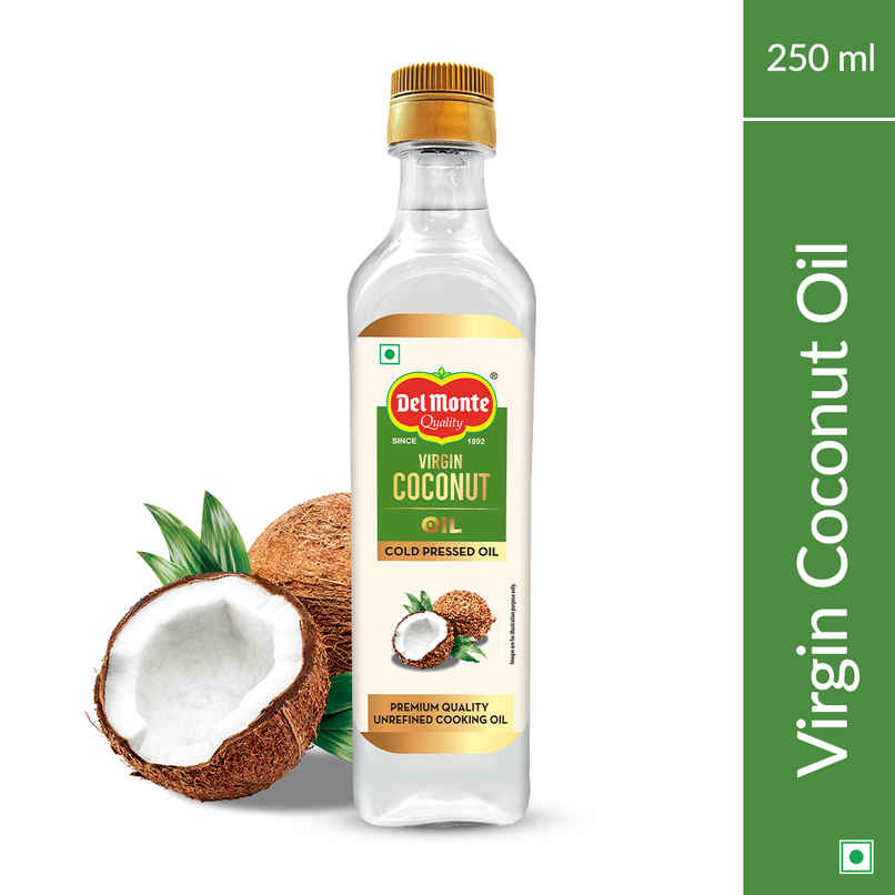 Del Monte Virgin Coconut Cold Pressed Oil (Nariyal Oil) | Multipurpose