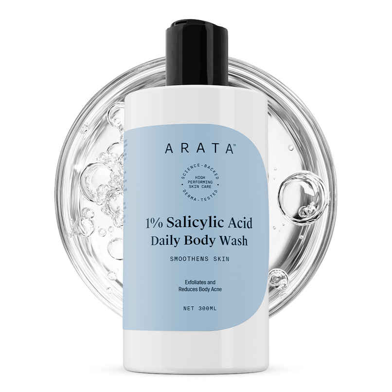 Arata 1% Salicylic Acid Exfoliating Daily Body Wash
