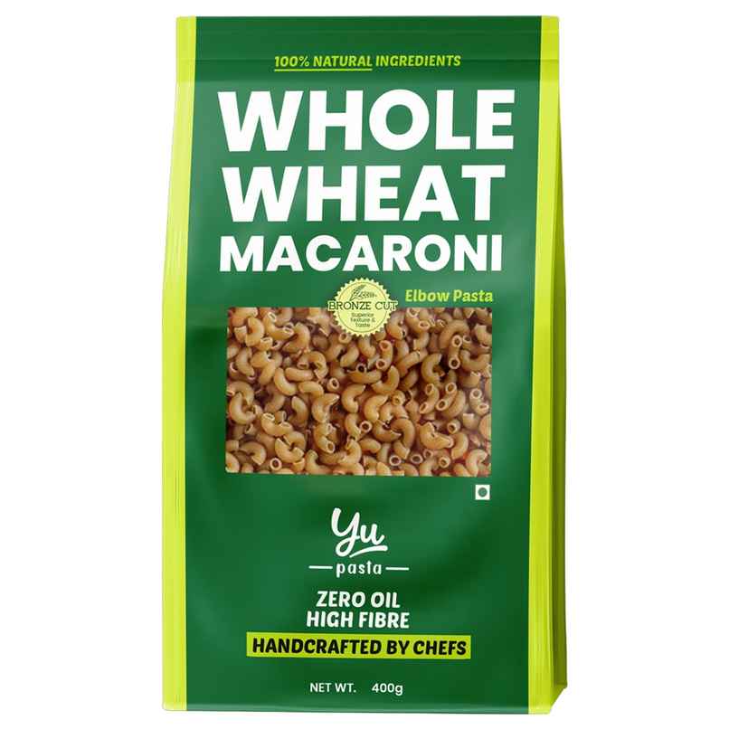 Yu 100% Whole Wheat Elbow Macaroni Pasta