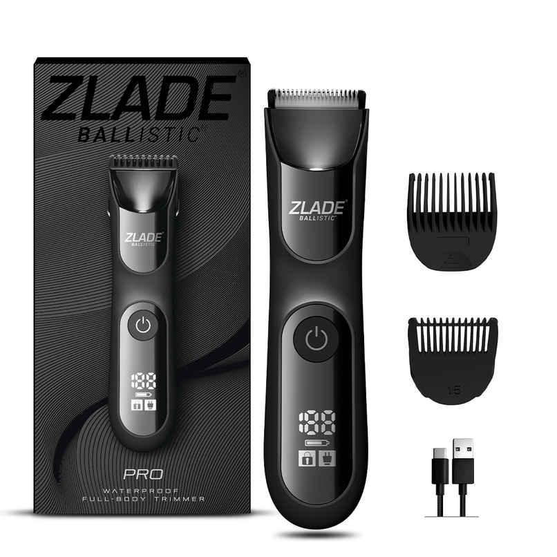Zlade Ballistic Pro Full-Body Manscaping Trimmer | Beard, Body & Balls Zlade Ballistic Pro Full-Body Manscaping Trimmer | Beard, Body & Balls