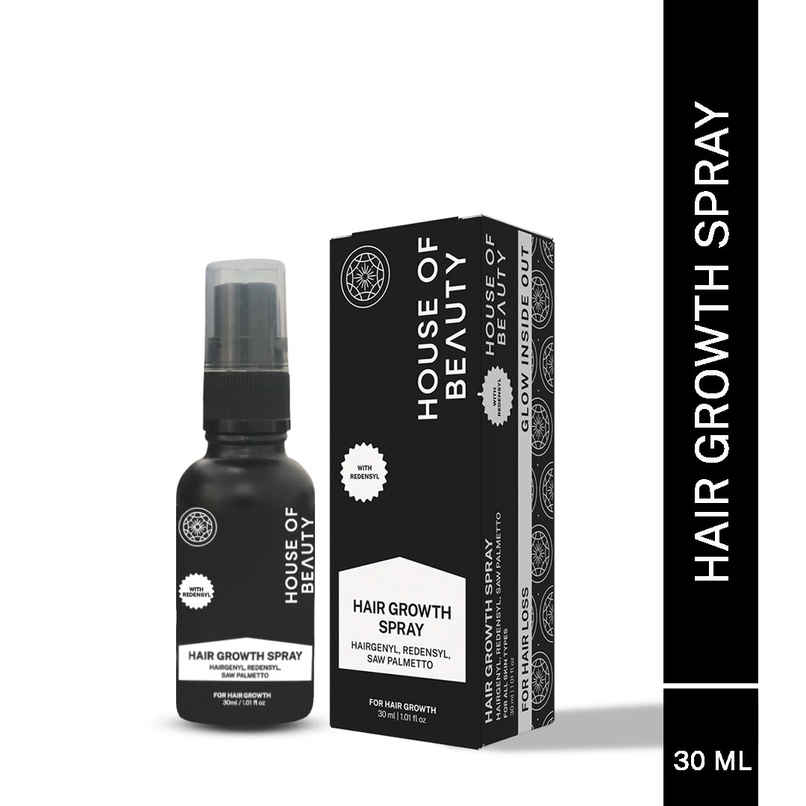 House of Beauty Hair Growth Spray | Hair Loss & Thinning | Procapil, Redensyl, Hairgensyl, Biotin, Anagain House of Beauty Hair Growth Spray | Hair Loss & Thinning | Procapil, Redensyl, Hairgensyl, Biotin, Anagain