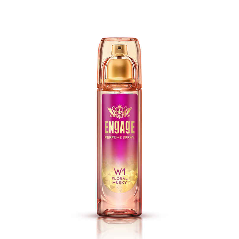 Engage W1 Perfume Spray For Women- Fruity And Floral Skin Friendly Engage W1 Perfume Spray For Women- Fruity And Floral Skin Friendly