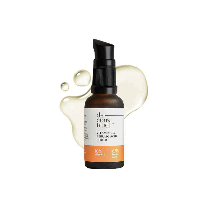 Deconstruct 10% Vitamin C Serum | Non-Irritating , Non-Sticky | Brightens & Even Tone | No Purging