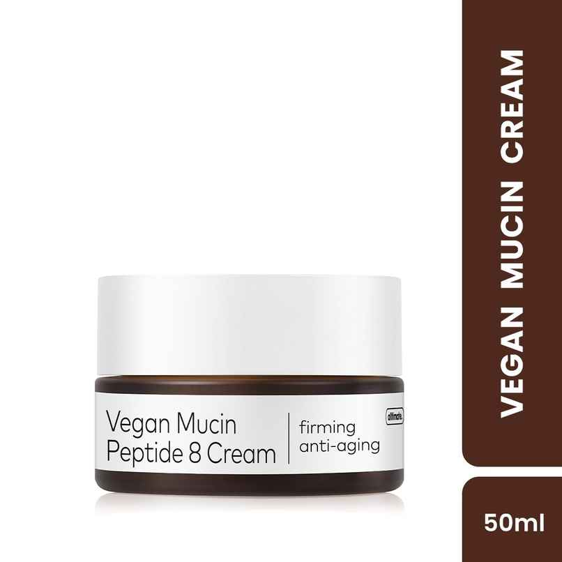 The Face Shop Alltimate Vegan Mucin 8 Peptide Cream - Anti Aging Korean Moisturizer With No Snails