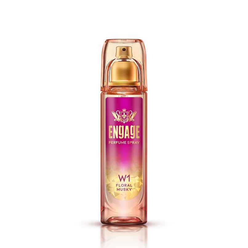 Engage W1 Perfume Spray For Women- Fruity And Floral Skin Friendly Engage W1 Perfume Spray For Women- Fruity And Floral Skin Friendly