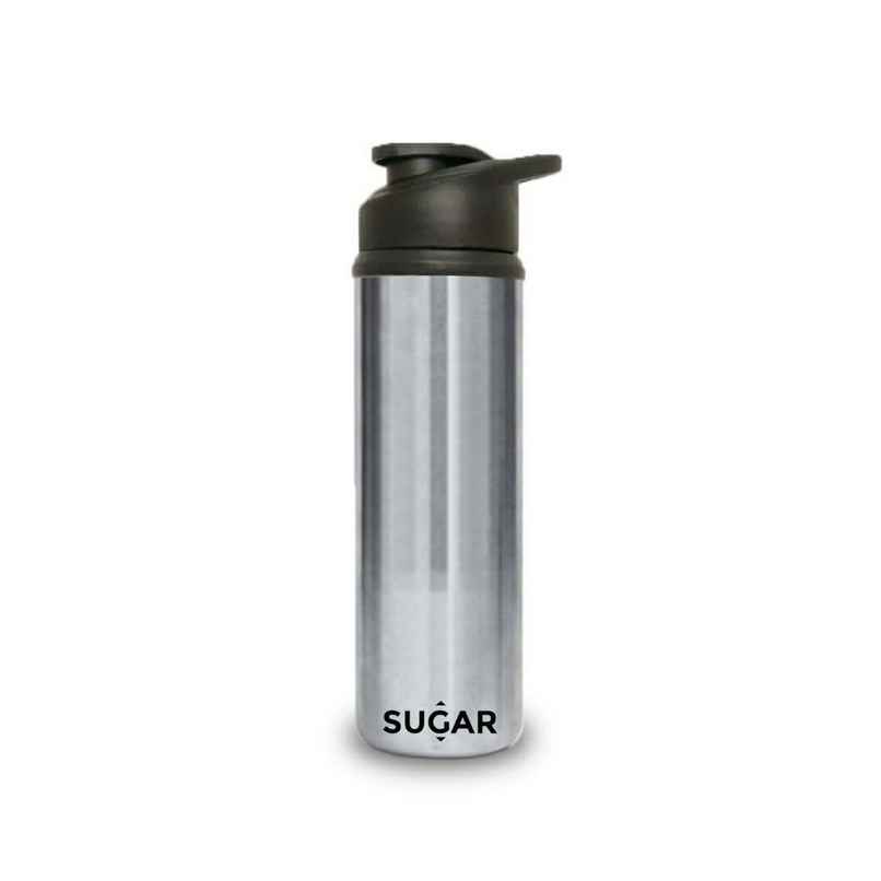 Sugar Homeware Stainless Steel Drinker Bottle | Silver - 800 ml