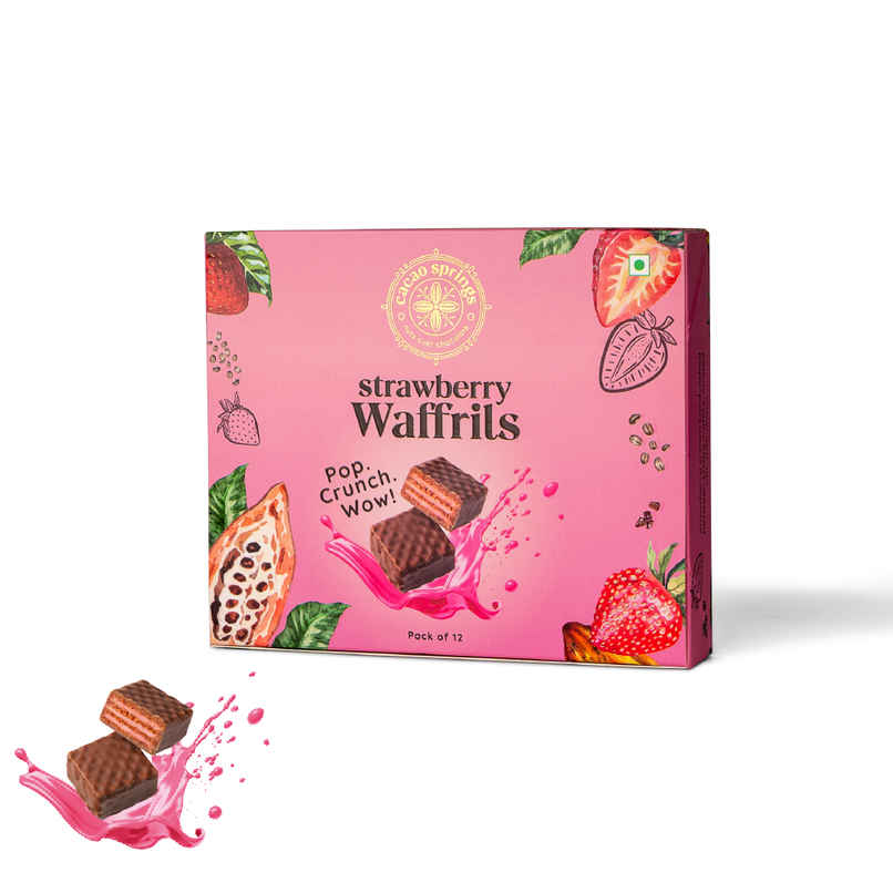 Cacao Springs Strawberry Waffrils