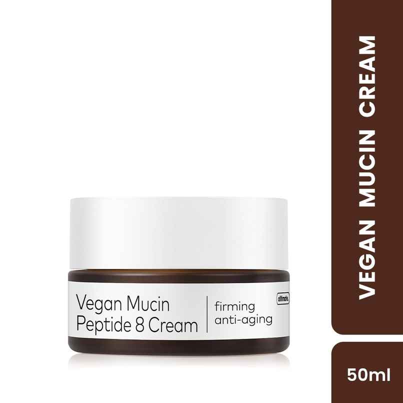 The Face Shop Alltimate Vegan Mucin 8 Peptide Cream - Anti Aging Korean Moisturizer With No Snails