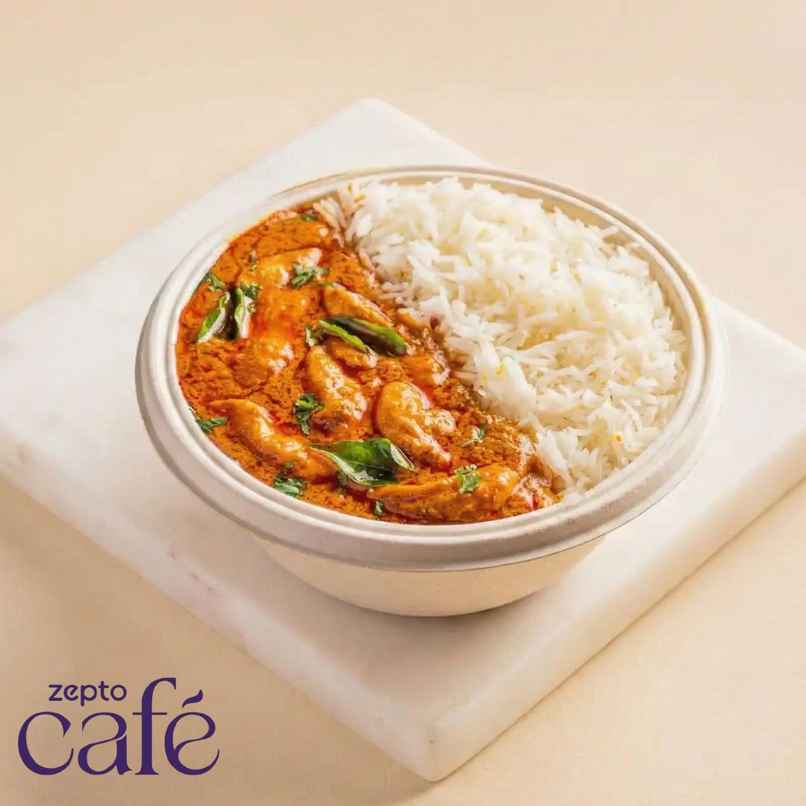 South Indian Chicken Curry & Rice 