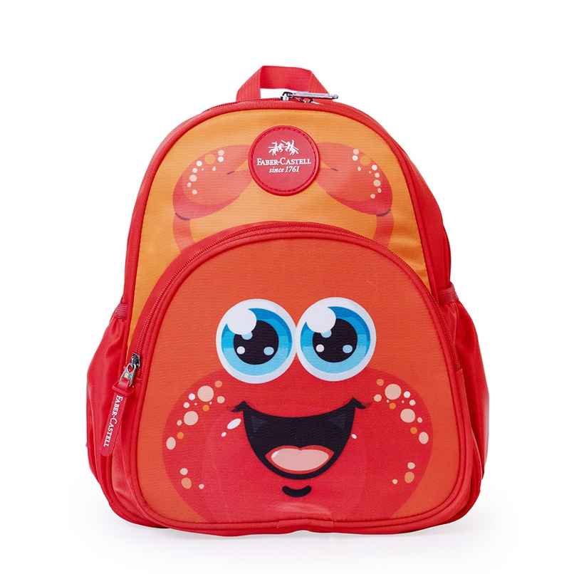 Faber Castell-School Bag- Pp1- Crab - 3Yrs + Red