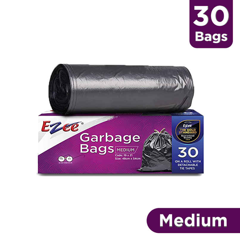Ezee Medium Garbage Bags 19x 21 Inch Ezee Medium Garbage Bags 19x 21 Inch