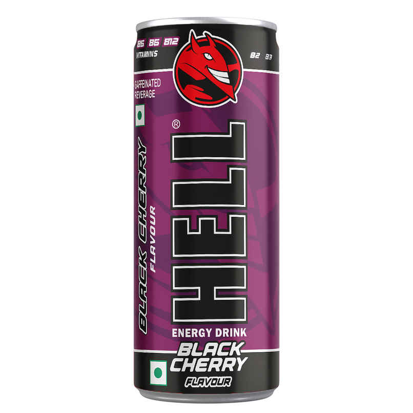 Hell Energy Drink Black Cherry