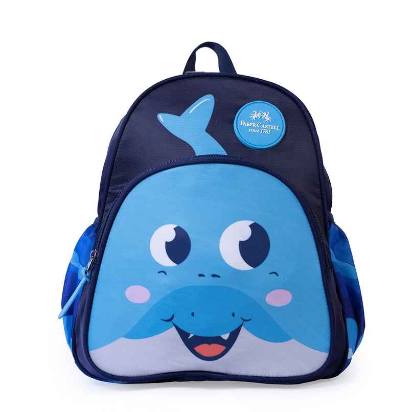 Faber Castell-School Bag- Pp1- Whaley - 3Yrs + Sea Blue