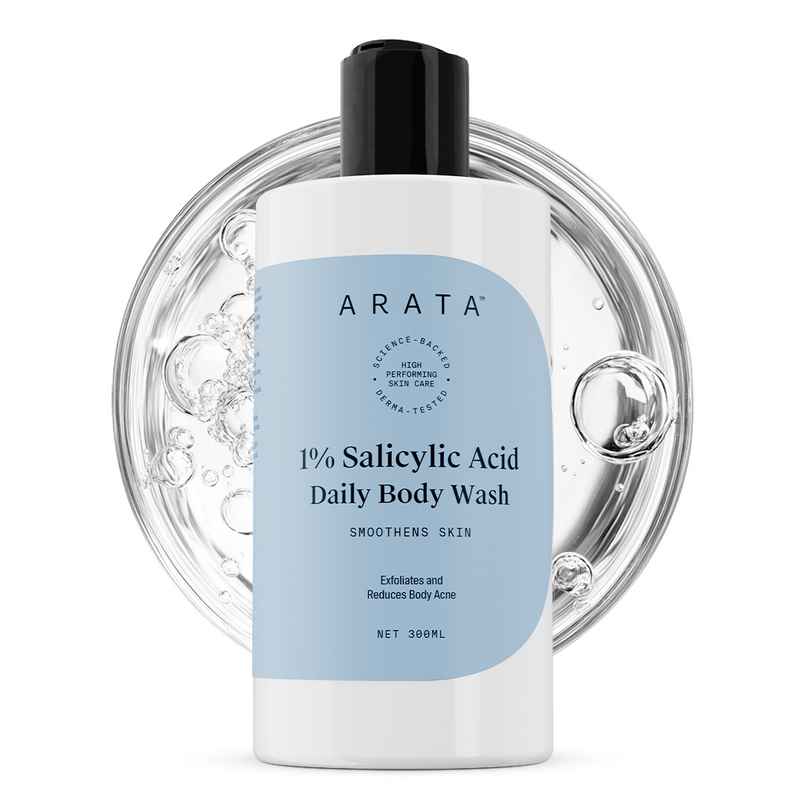 Arata 1% Salicylic Acid Exfoliating Daily Body Wash