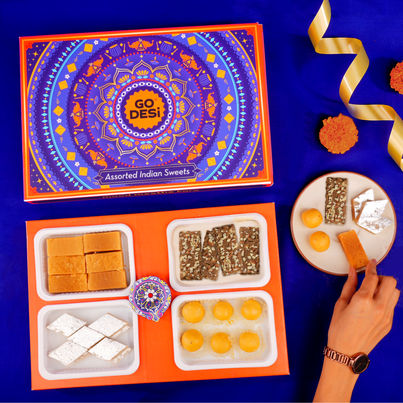 GO Desi Assorted Meetha Diwali Box