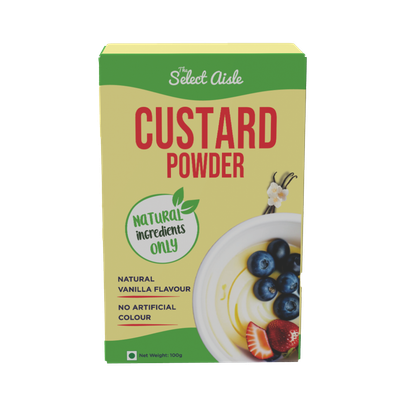The Select Aisle 100% Natural Vanilla Custard Powder The Select Aisle 100% Natural Vanilla Custard Powder