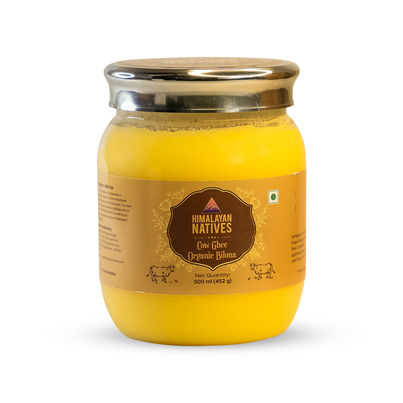 Himalayan Natives Organic Bilona Cow Ghee Jar Himalayan Natives Organic Bilona Cow Ghee Jar