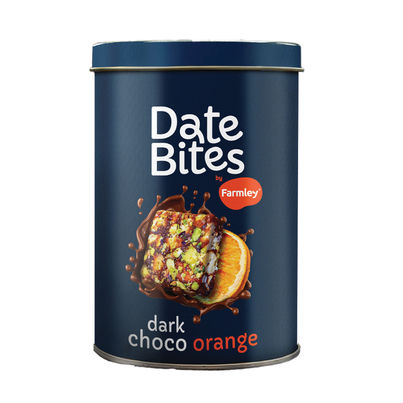 Farmley Dark Choco Orange Date Bites- Chocolate, Dates, Almonds, Cashews, Pistachios, Honey