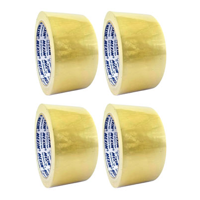  White Bopp Packaging Tapes - 48 mm x 50 Meters x 50 micron | Pack of 4