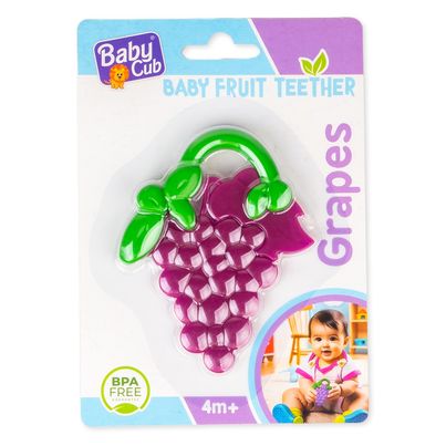 Ratna's Baby Fruit Teether | Grapes | Assorted