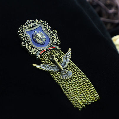 Kavove The Eagle Lion Dynasty Blue Colour Brooch : 6028-00-702050