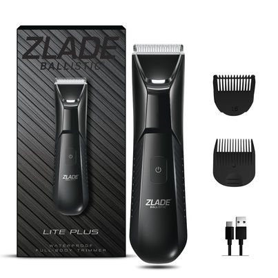 Zlade Ballistic Lite Plus Full-Body Trimmer For Men | Beard, Body & Balls