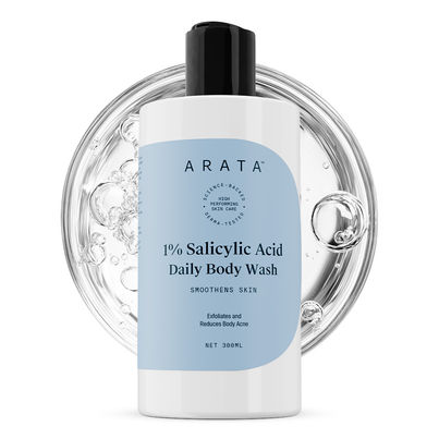 Arata 1% Salicylic Acid Exfoliating Daily Body Wash