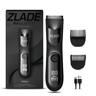 Zlade Ballistic Pro Full-Body Manscaping Trimmer | Beard, Body & Balls