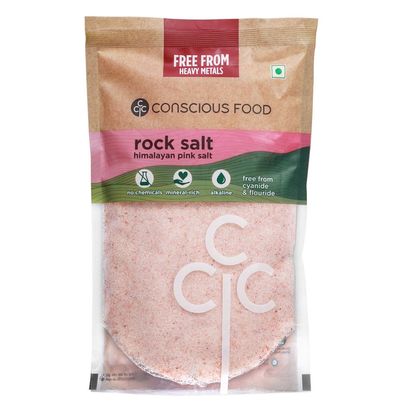 Conscious Food Rock Salt Unprocessed Pure And Natural