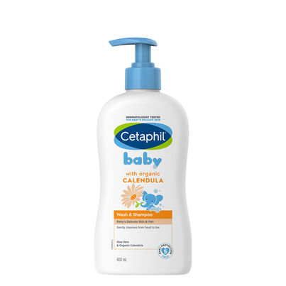 Cetaphil Baby Wash & Shampoo With Organic Calendula