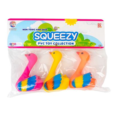 Ratna's Squeezy Swan | 3 Pcs | Assorted