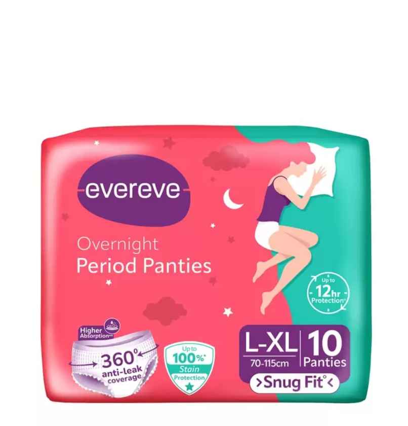 Evereve Overnight Disposable Period Panties | L-XL