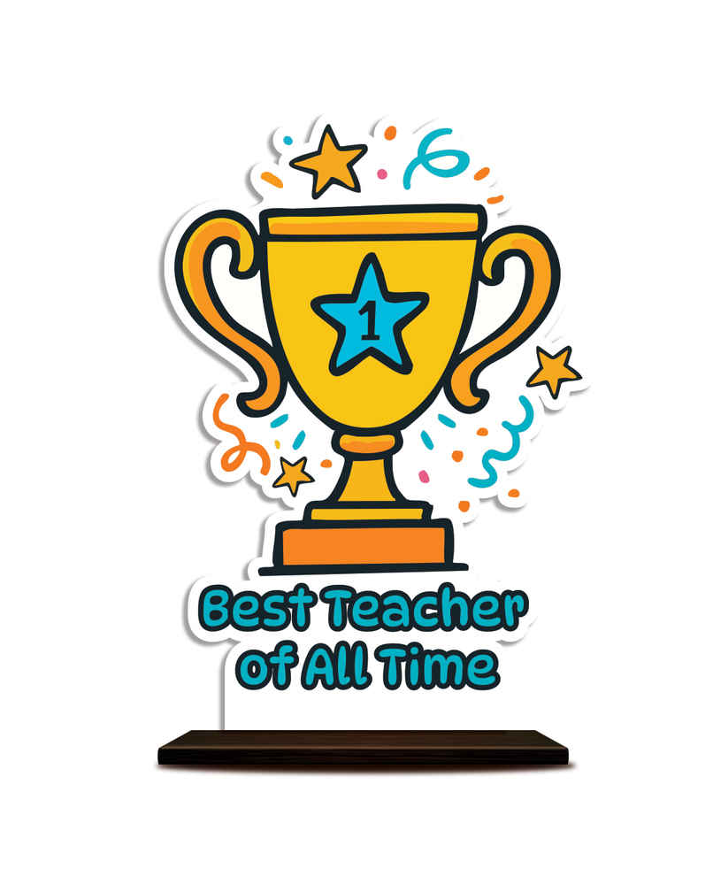 Mad Over Print All Time Best Teacher Award | Teachers Day Special