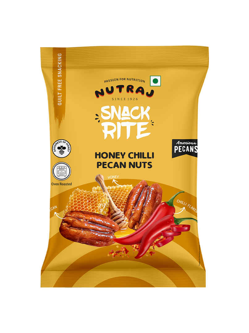 Nutraj Snackrite Premium Golden Honey Chilli Pecan