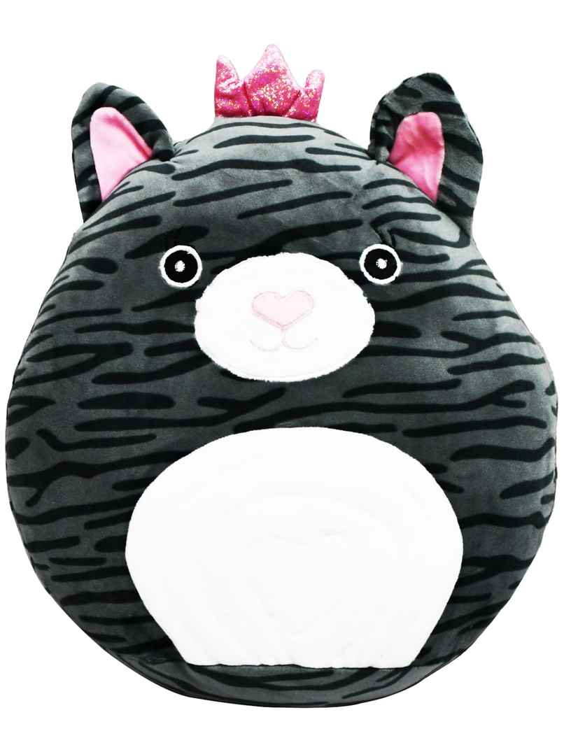 Mirada 30Cm Super Soft Cat Cushion Toy - Grey Mirada 30Cm Super Soft Cat Cushion Toy - Grey