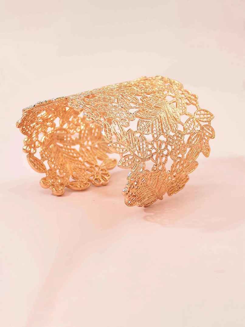 YouBella Fashion Jewellery Celebrity Inspired Cuff Bracelet for Women and Girls (YBBN - 92232)