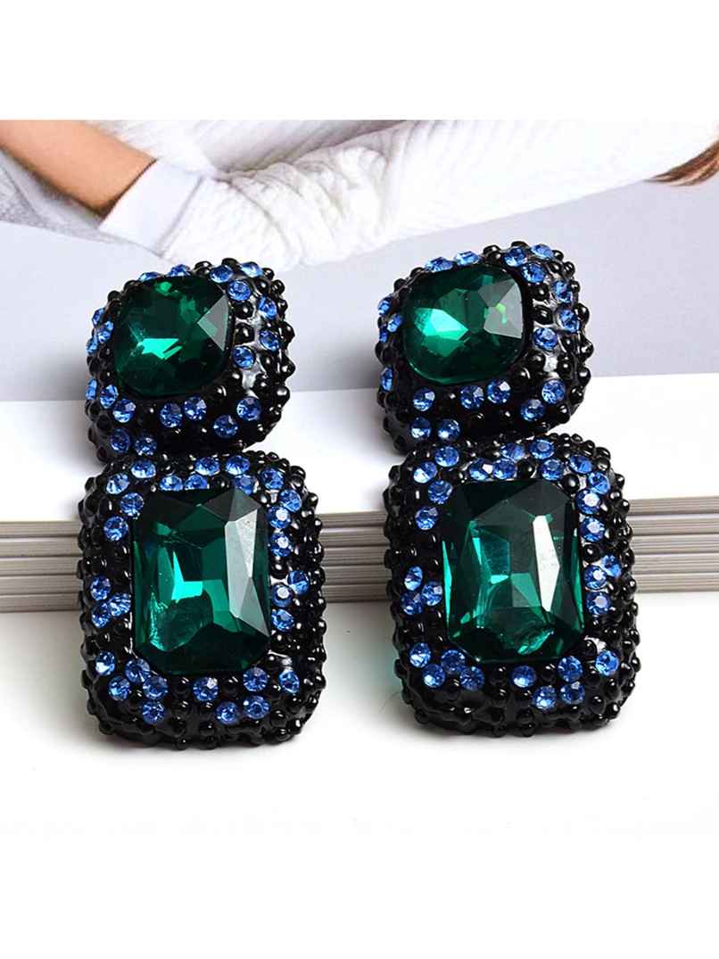 YouBella Jewellery Earrings for women Crystal Earrings for Girls and Women (YBEAR - 32459)