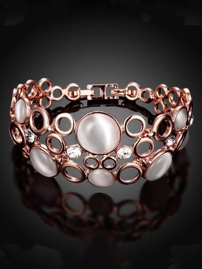 YouBella Latest Design Party Wear Jewellery Gold Plated Charm Bracelet for Women (YBBN - 91640)