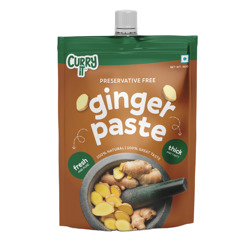 Curryit Preservative Free Ginger Paste