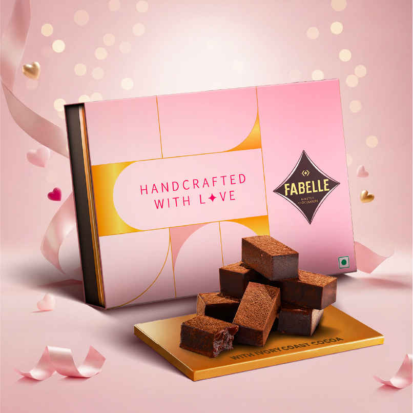 Fabelle Ganache Creamy Milk- 20 Smooth Handcrafted Chocolate Cubes