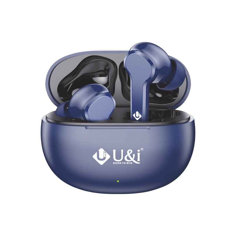 U&i Classy TWS 40H Backup | AI ENC | IPX5 | 10mm Driver | Blue