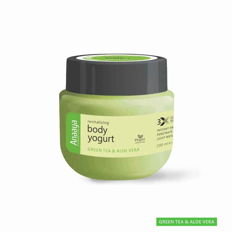 Anaaya Revitalizing Body Yogurt - Green Tea & Alovera