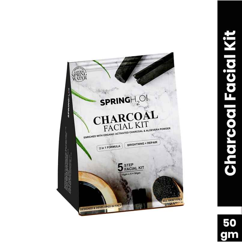 Spring H2O Charcoal Facial Kit