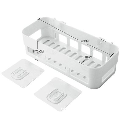 Perpetual Bathroom Shelf & Soap Dish Holder | Adhesive Rack | 2 Shelves + 2 Holders Perpetual Bathroom Shelf & Soap Dish Holder | Adhesive Rack | 2 Shelves + 2 Holders